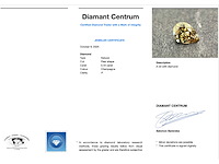 Diamant - 0.44 carat natuurlijke diamant - afbeelding 3 van  4