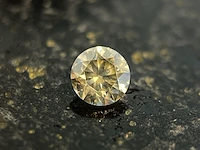 Diamant - 0.45 carat natuurlijke diamant rond briljant geslepen