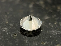 Diamant - 0.45 carat natuurlijke diamant rond briljant geslepen - afbeelding 2 van  7