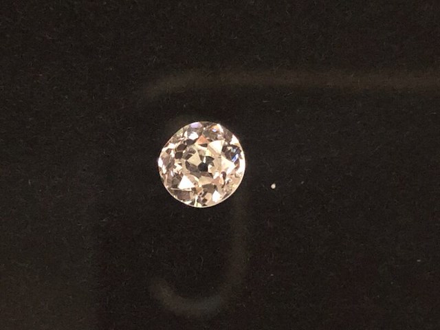 Diamant - 0.46 carat natuurlijke diamant (gecertificeerd) - afbeelding 1 van  4