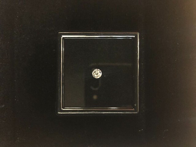 Diamant - 0.46 carat natuurlijke diamant (gecertificeerd) - afbeelding 3 van  4