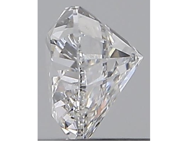 Diamant - 0.50 carat hart vorm geslepen diamant met een gia certificaat (gecertificeerd) - afbeelding 2 van  5