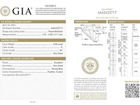 Diamant - 0.50 carat natuurlijke diamant (gecertificeerd) - afbeelding 3 van  5