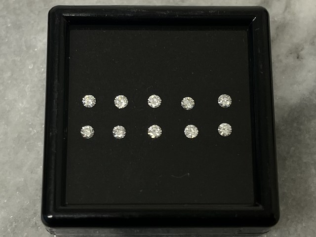 Diamant - 0.50 carat natuurlijke diamant - afbeelding 1 van  4