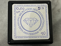 Diamant - 0.50 carat natuurlijke diamant - afbeelding 2 van  4