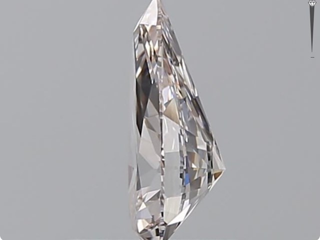 Diamant - 0.50 carat natuurlijke fancy colour diamant (gecertificeerd) - afbeelding 2 van  6