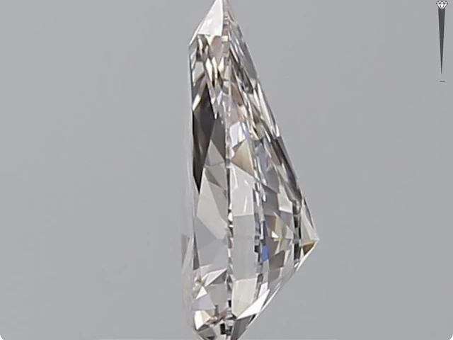Diamant - 0.50 carat natuurlijke fancy colour diamant (gecertificeerd) - afbeelding 2 van  6