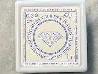 Diamant - 0.50 carat natuurlijke paarse diamant - afbeelding 2 van  2