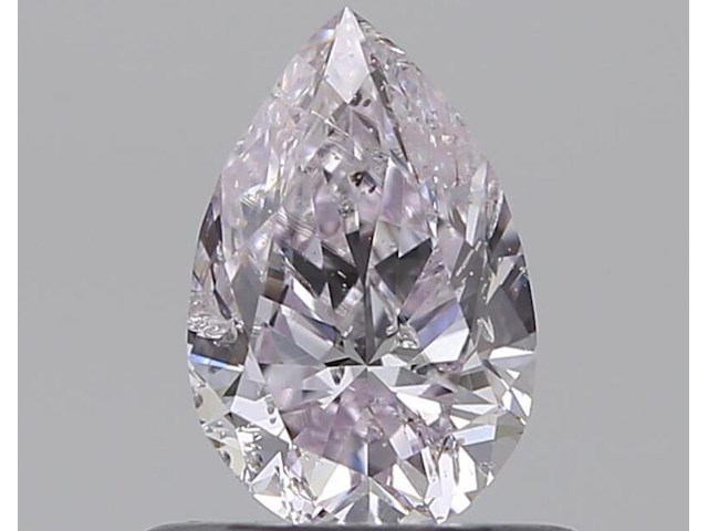 Diamant - 0.51 carat peer geslepen diamant (gecertificeerd) - afbeelding 1 van  5