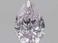 Diamant - 0.51 carat peer geslepen diamant (gecertificeerd)