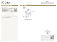 Diamant - 0.51 carat peer geslepen diamant (gecertificeerd) - afbeelding 3 van  5