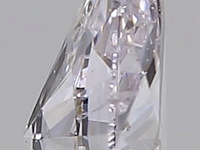 Diamant - 0.51 carat peer geslepen diamant (gecertificeerd) - afbeelding 2 van  3