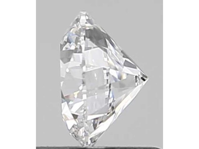 Diamant - 0.52 carat briljant geslepen diamant (gecertificeerd) - afbeelding 2 van  4