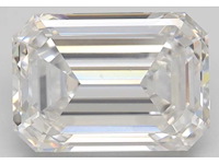 Diamant - 0.52 carat emerald geslepen diamant (gecertificeerd)