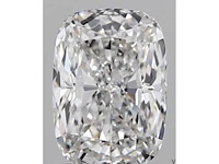 Diamant - 0.52 carat kussenvorm geslepen diamant (gecertificeerd)