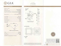 Diamant - 0.52 carat natuurlijke fancy diamant (gecertificeerd) - afbeelding 3 van  5