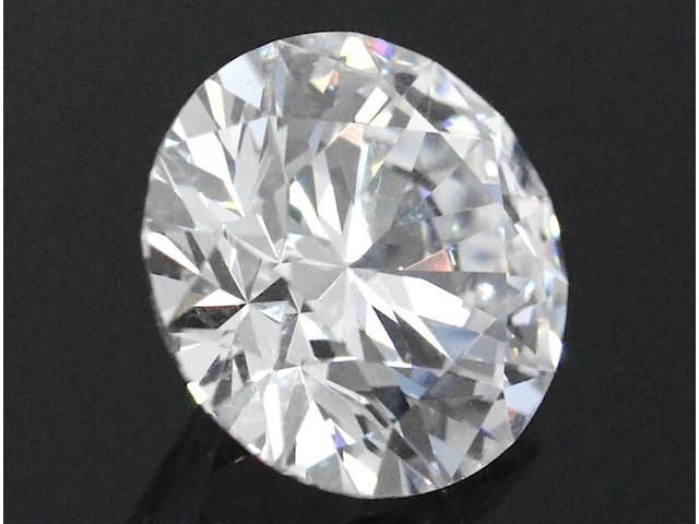 Diamant - 0.52 carat natuurlijke starcut briljant geslepen diamant (gecertificeerd) - afbeelding 1 van  5
