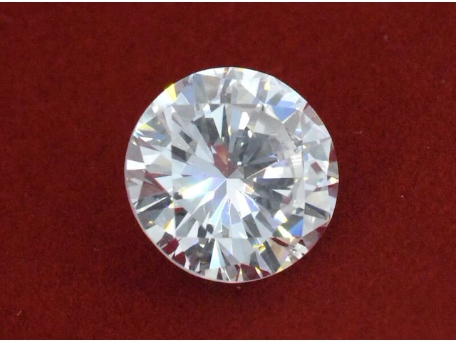 Diamant - 0.52 carat natuurlijke starcut briljant geslepen diamant (gecertificeerd) - afbeelding 1 van  5