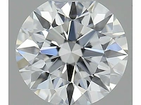 Diamant - 0.53 carat briljant geslepen diamant (gecertificeerd)