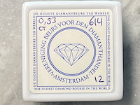 Diamant - 0.53 carat natuurlijke paarse diamant - afbeelding 2 van  4