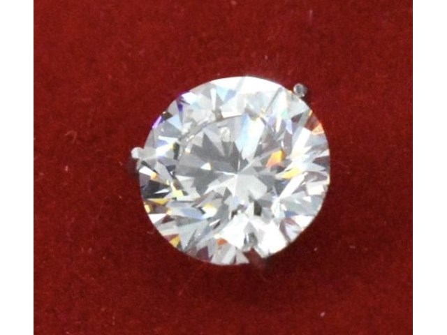 Diamant - 0.53 carat natuurlijke starcut briljant geslepen diamant (gecertificeerd) - afbeelding 2 van  4