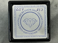 Diamant - 0.57 carat natuurlijke diamant - afbeelding 2 van  2