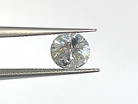 Diamant - 0.58 carat natuurlijke diamant (gecertificeerd)