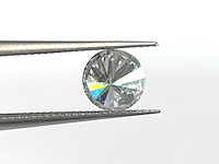 Diamant - 0.58 carat natuurlijke diamant (gecertificeerd) - afbeelding 2 van  2