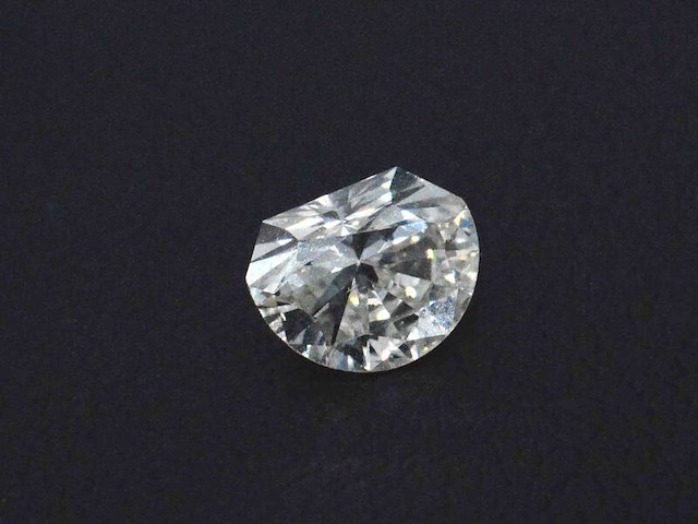 Diamant - 0.58 carat natuurlijke diamant (gecertificeerd) - afbeelding 2 van  2