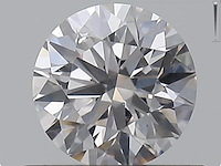 Diamant - 0.59 carat natuurlijke roze fancy colour briljant geslepen diamant (gecertificeerd) - afbeelding 1 van  3