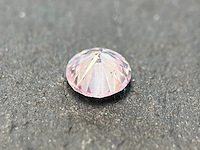 Diamant - 0.67 carat natuurlijke fancy roze gekleurde diamant (gecertificeerd) - afbeelding 3 van  6