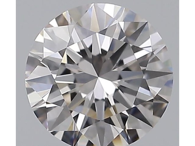 Diamant - 0.69 carat roze briljant geslepen diamant met een gia certificaat (gecertificeerd) - afbeelding 1 van  5