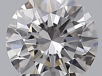 Diamant - 0.69 carat roze briljant geslepen diamant met een gia certificaat (gecertificeerd)