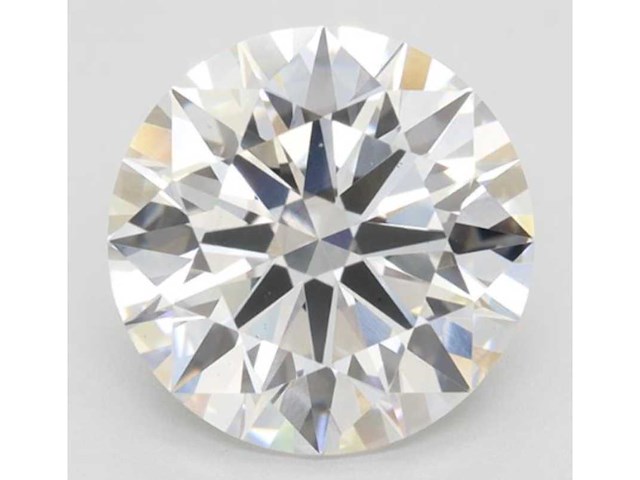 Diamant - 0.70 carat briljant geslepen diamant (gecertificeerd) - afbeelding 1 van  4