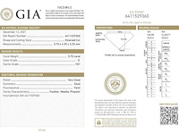 Diamant - 0.70 carat diamant (gecertificeerd) - afbeelding 4 van  4