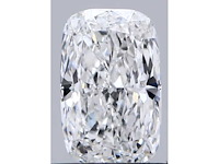 Diamant - 0.70 carat kussenvorm geslepen diamant (gecertificeerd) - afbeelding 1 van  4