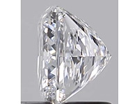 Diamant - 0.70 carat prinses geslepen diamant (gecertificeerd) - afbeelding 2 van  4