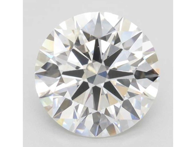 Diamant - 0.71 carat briljant geslepen diamant (gecertificeerd) - afbeelding 1 van  4
