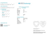 Diamant - 0.71 carat natuurlijke diamant (gecertificeerd) - afbeelding 3 van  6