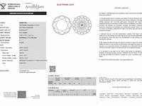 Diamant - 0.71 carat natuurlijke "star of amsterdam" diamant (gecertificeerd) - afbeelding 3 van  5