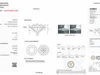 Diamant - 0.71 carat natuurlijke starcut briljant geslepen diamant (gecertificeerd) - afbeelding 4 van  6