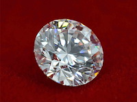 Diamant - 0.73 carat natuurlijke diamant (gecertificeerd) - afbeelding 1 van  5