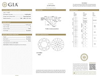 Diamant - 0.73 carat natuurlijke diamant (gecertificeerd) - afbeelding 3 van  5