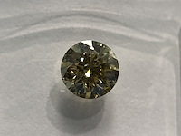 Diamant - 0.77 carat natuurlijk diamant (gecertificeerd)