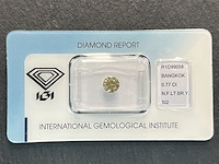 Diamant - 0.77 carat natuurlijk diamant (gecertificeerd) - afbeelding 3 van  3
