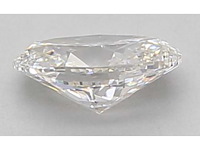 Diamant - 0.80 carat ovaal geslepen geslepen diamant (gecertificeerd) - afbeelding 2 van  4
