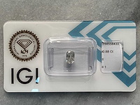 Diamant - 0.88 natuurlijke geslepen diamant - afbeelding 1 van  3