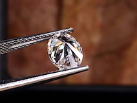 Diamant - 0.90ct oval cut ( igi gecertificeerd ) - afbeelding 4 van  7