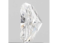 Diamant - 0.91 carat kussenvorm geslepen diamant (gecertificeerd) - afbeelding 2 van  4