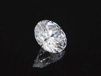 Diamant - 0.91 carat natuurlijke diamant (gecertificeerd) - afbeelding 2 van  5